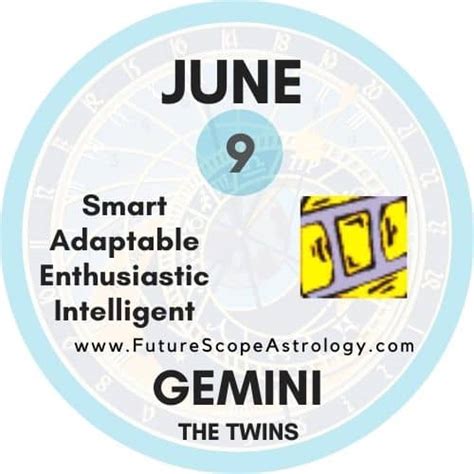 June 9 Birthday Horoscope — Zodiac Sign Personality